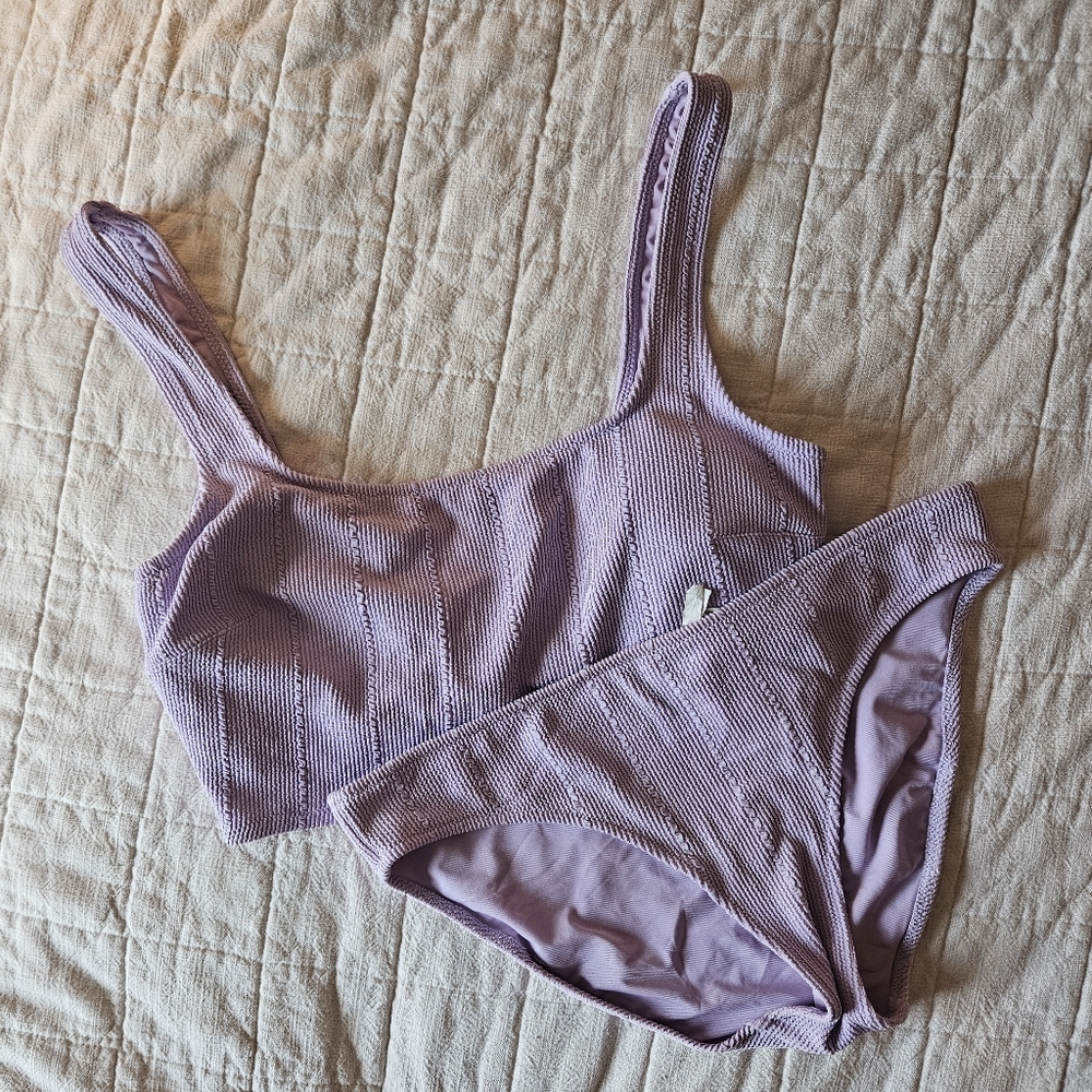 Aerie textured bikini
